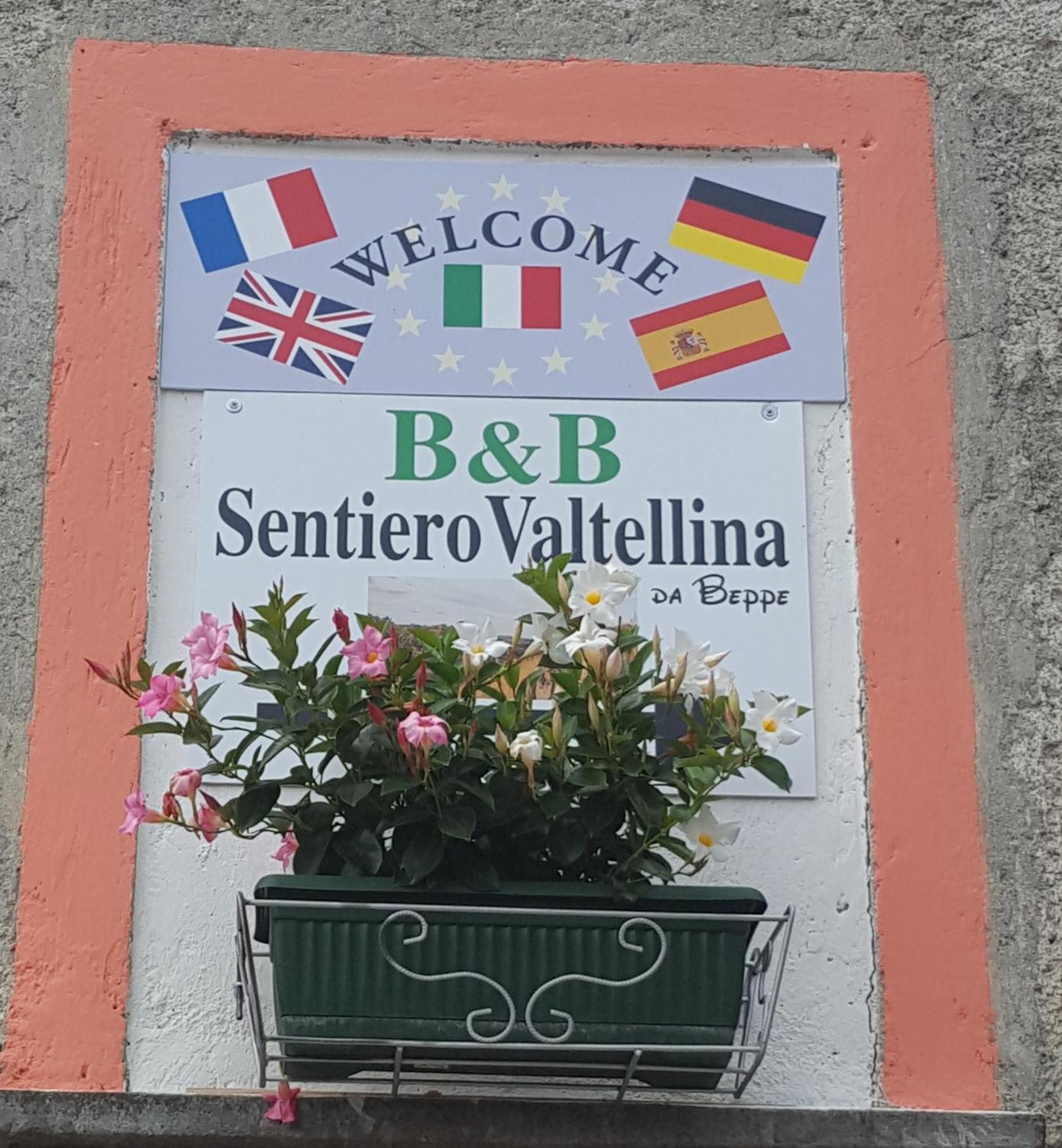 B & B Sentiero Valtellina Castello dell'Acqua ภายนอก รูปภาพ